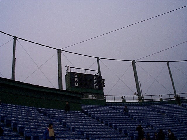 野球場・川崎球場・ミニスコアーボードの写真の写真