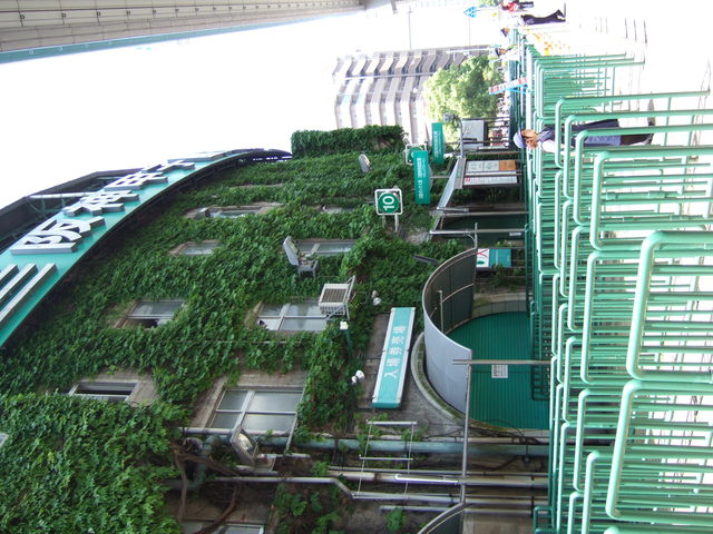 野球場・甲子園球場・チケット売り場の柵の写真の写真