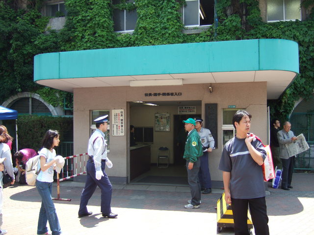 野球場・甲子園球場・球場関係者の入り口の写真の写真