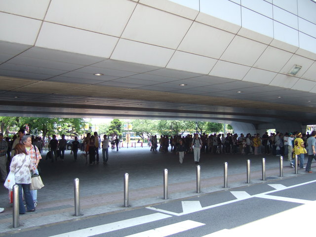 野球場・甲子園球場・阪神高速の下の写真の写真