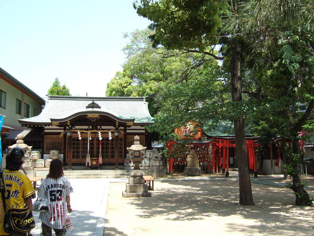 野球場・甲子園球場・素盞鳴神社の境内の写真の写真