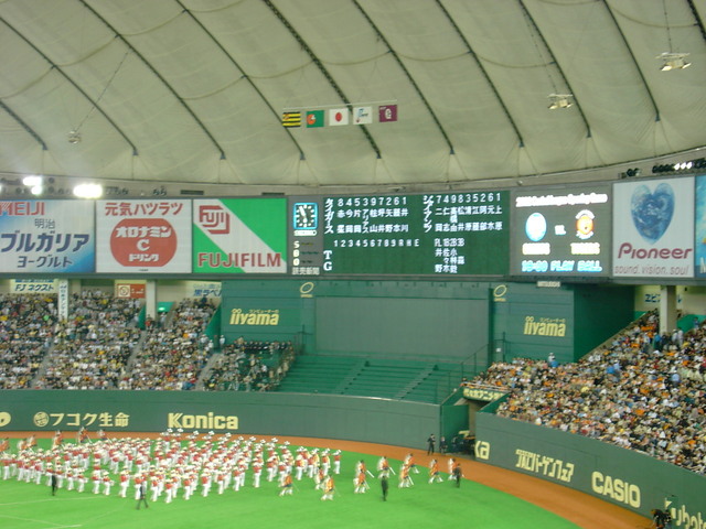 野球場・東京ドーム・この年から阪神の快進撃が始まるの写真の写真
