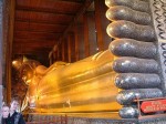 バンコク・ワット・ポー・涅槃仏の腹側