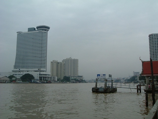 バンコク・チャオプラーヤー川の写真の写真