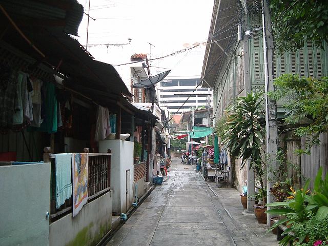 バンコク・路地裏の写真の写真