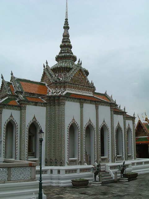 バンコク・ワット・プラケオ・プラ・ウィハーン・ヨットの写真の写真
