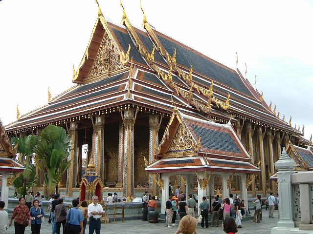 バンコク・ワット・プラケオ・本堂の写真の写真