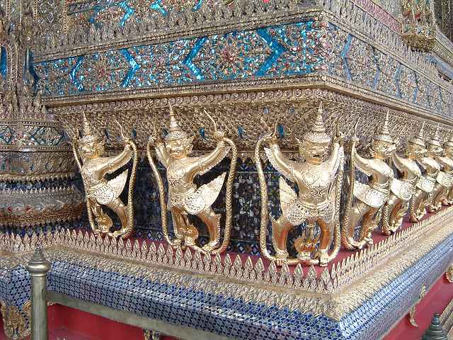 バンコク・ワット・プラケオ・良くわからないヤックの写真の写真