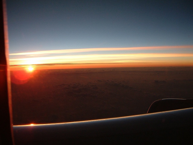 日の出の写真の写真