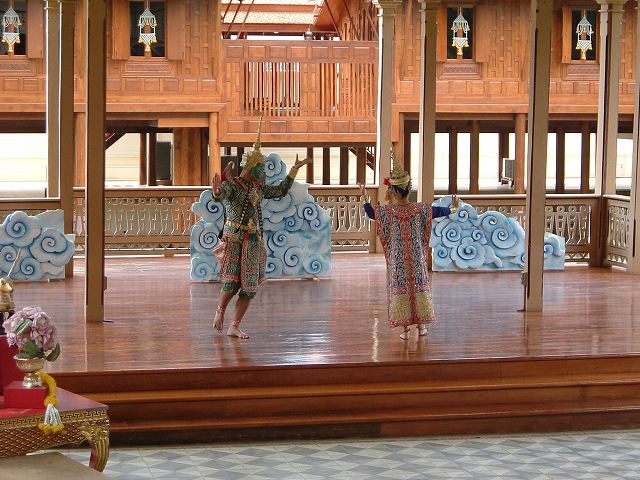 バンコク・民族舞踊の写真の写真