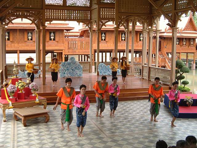 バンコク・民族舞踊の写真の写真