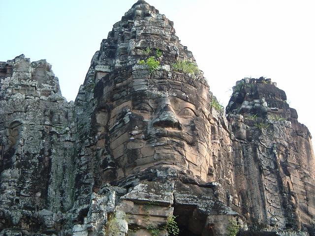世界遺産・アンコール・トム・四面塔の顔の写真の写真