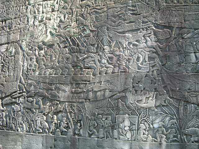 世界遺産・アンコール・トムの写真の写真