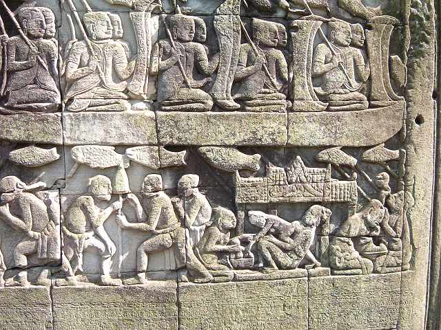 世界遺産・アンコール・トムの写真の写真