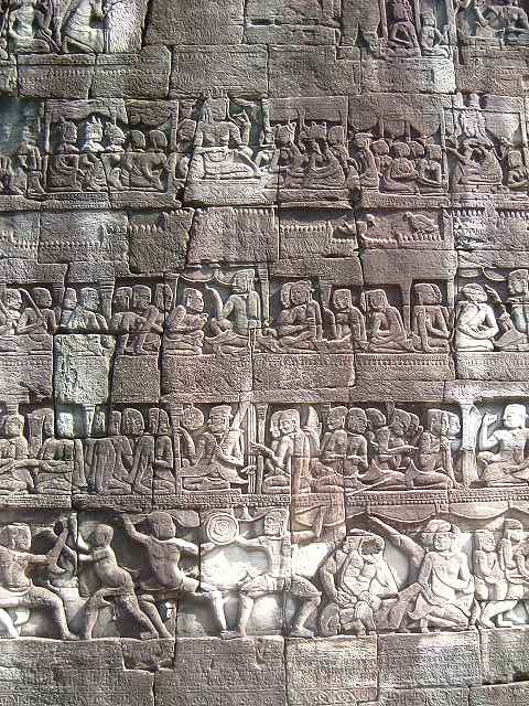 世界遺産・アンコール・トムの写真の写真