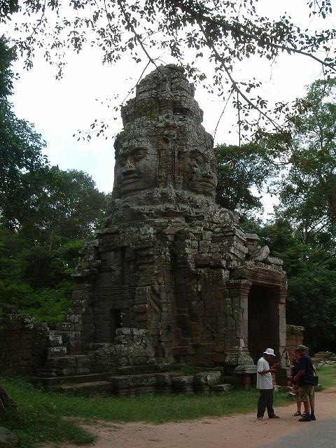 世界遺産・タ・プローム・西塔門の写真の写真