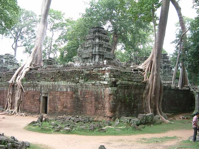 世界遺産・タ・プローム・中央祠堂の写真の写真