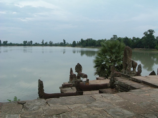 世界遺産・スラ・スラン・ナーガの欄干の写真の写真