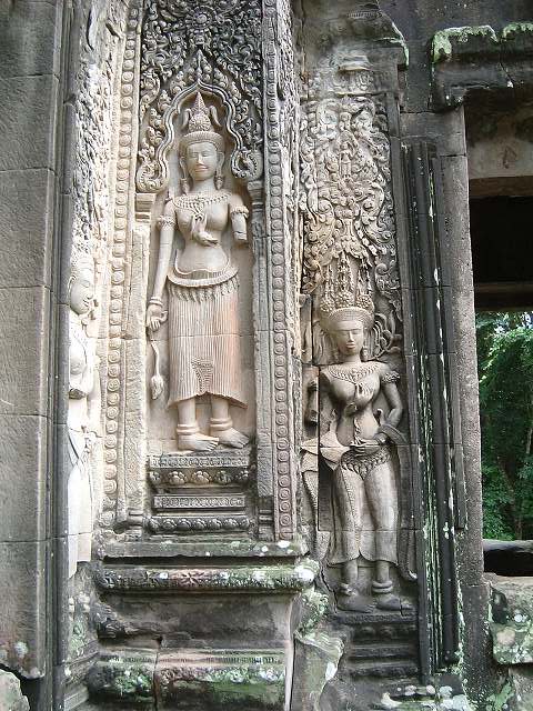 世界遺産・トマノン・デバターのレリーフの写真の写真
