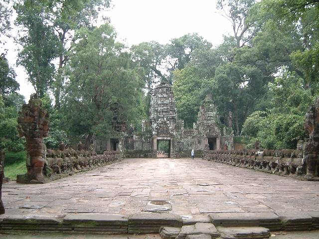 世界遺産・プリア・カン・西正面大門の写真の写真