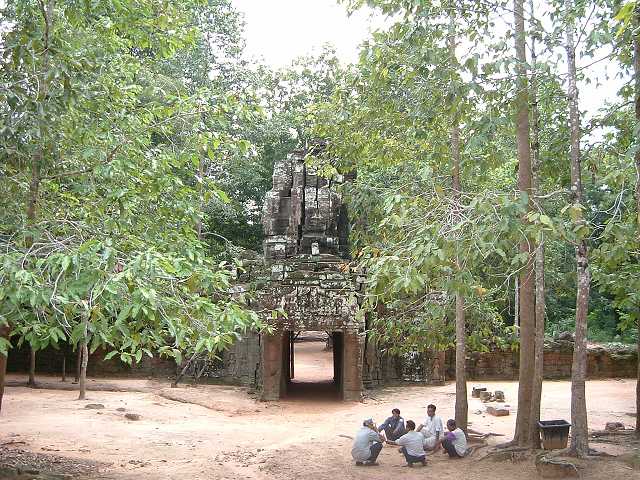 世界遺産・タ・ソム・西塔門の写真の写真