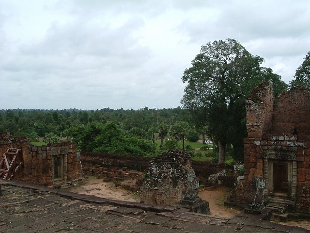 世界遺産・東メボン・密林の中にある遺跡の写真の写真