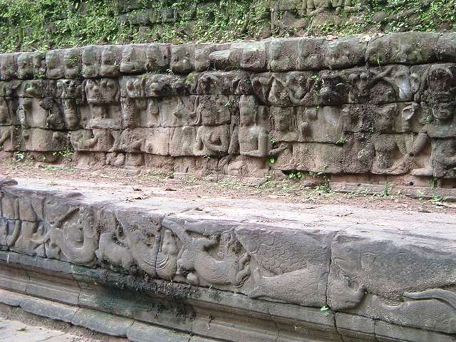 世界遺産・アンコール・トムの写真の写真