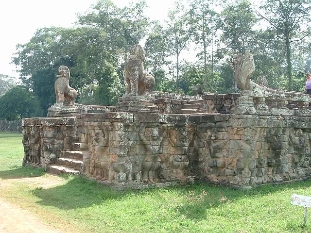 世界遺産・アンコール・トムの写真の写真