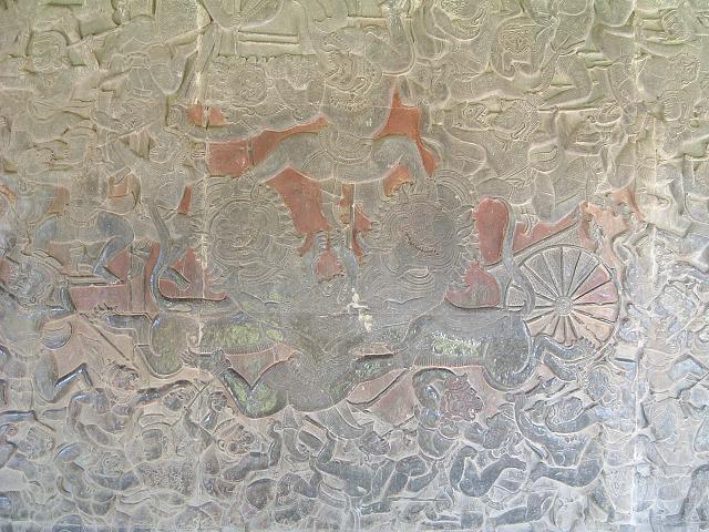 世界遺産・アンコール・ワット・壁画の写真の写真