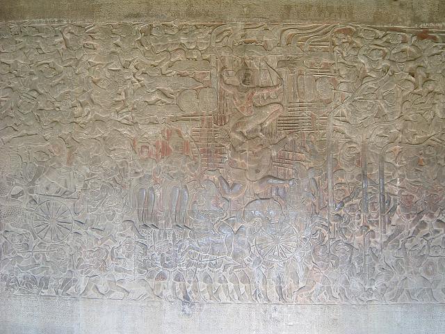 世界遺産・アンコール・ワット・壁画の写真の写真