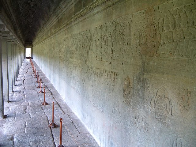 世界遺産・アンコール・ワット・壁画の写真の写真