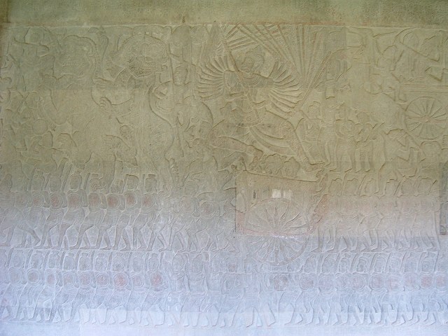 世界遺産・アンコール・ワット・壁画の写真の写真