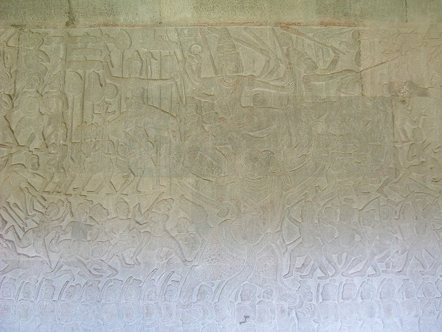 世界遺産・アンコール・ワット・廻廊の写真の写真