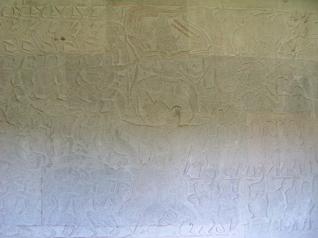 世界遺産・アンコール・ワット・壁画の写真の写真