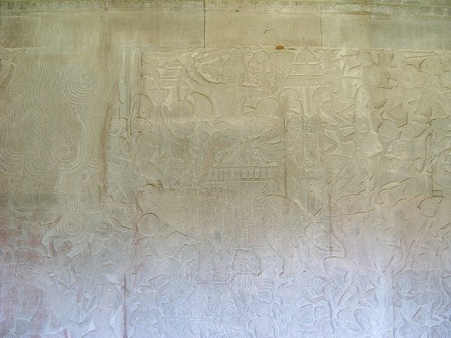 世界遺産・アンコール・ワット・壁画の写真の写真