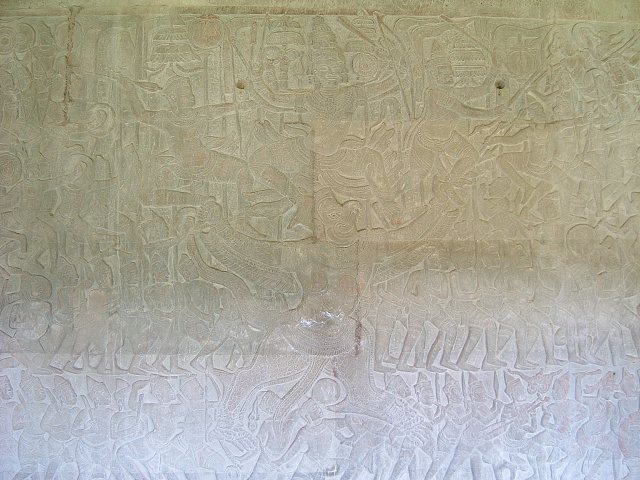 世界遺産・アンコール・ワット・壁画の写真の写真