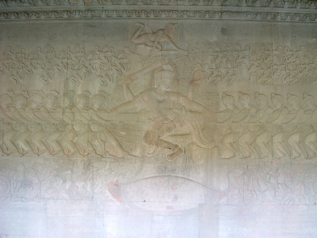 世界遺産・アンコール・ワット・壁画の写真の写真