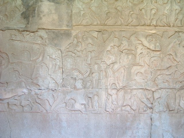 世界遺産・アンコール・ワット・壁画の写真の写真