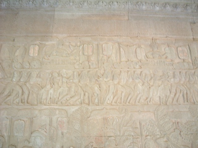 世界遺産・アンコール・ワット・壁画の写真の写真