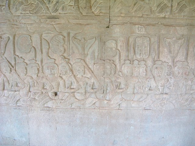 世界遺産・アンコール・ワット・壁画の写真の写真