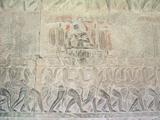 世界遺産・アンコール・ワット・壁画の写真の写真