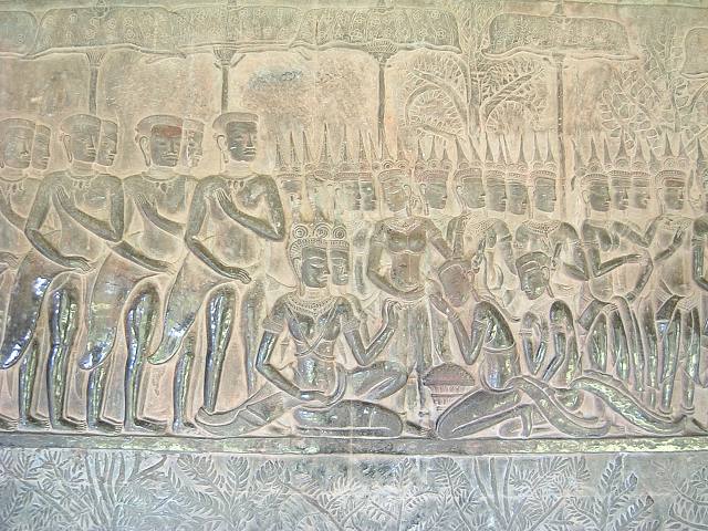 世界遺産・アンコール・ワット・壁画の写真の写真