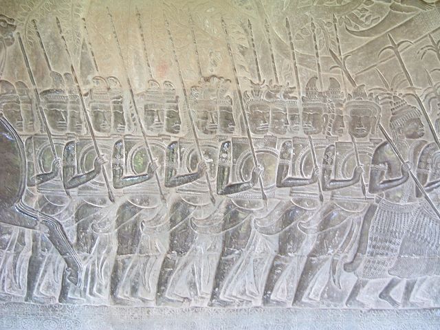 世界遺産・アンコール・ワット・壁画の写真の写真