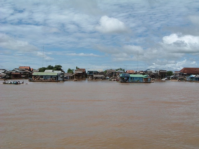 トンレサップ湖・トンレサップ川の写真の写真