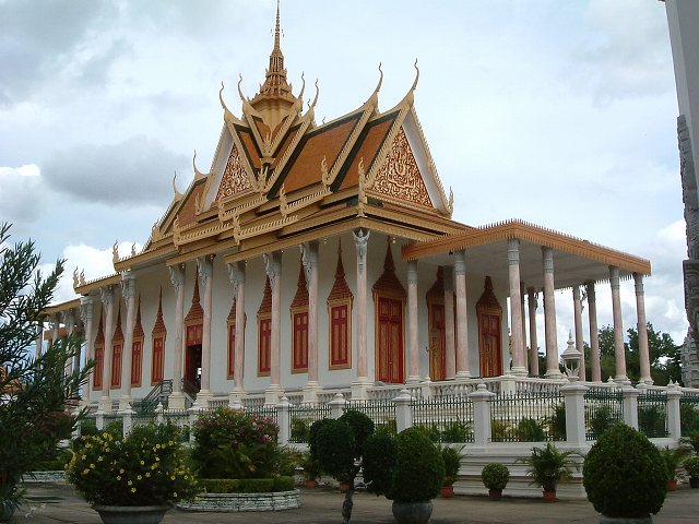 プノンペン・王宮・シルバーパコダの写真の写真