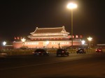 夜の天安門前広場１