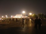 夜の天安門前広場１