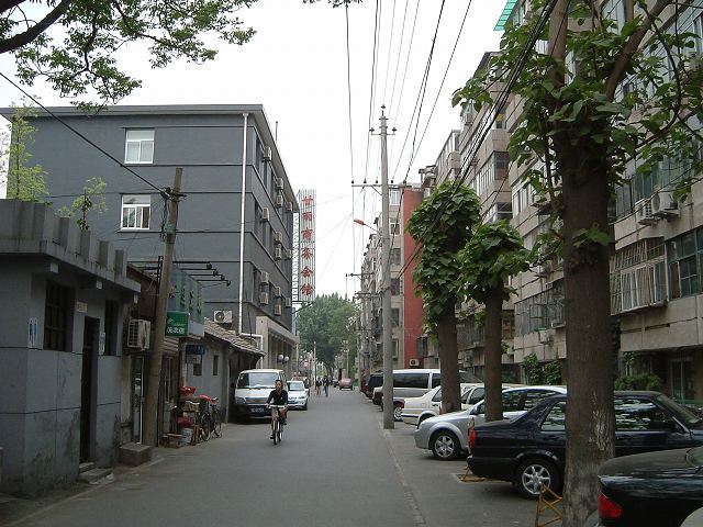 東単〜景山公園の街並み１の写真の写真