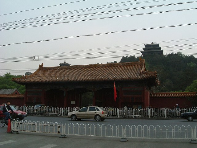 東単〜景山公園の街並み２の写真の写真