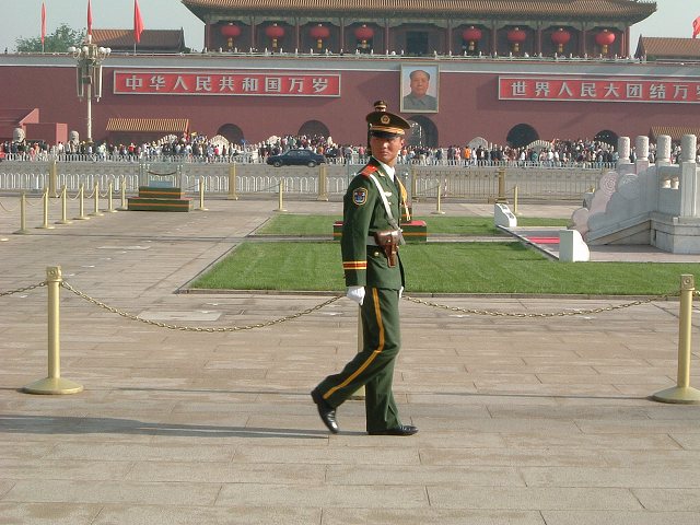 衛兵の写真の写真